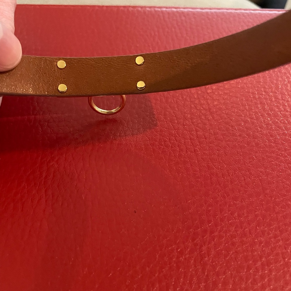 Brand New Michael Kors Leather Dog Collar. Brown. - Picture 3 of 4